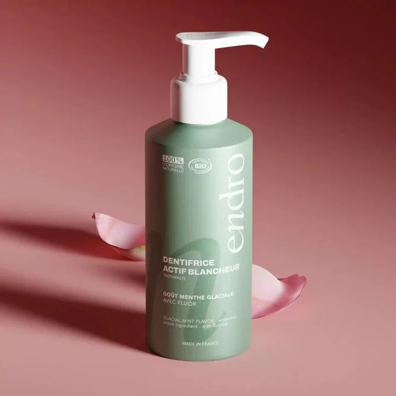 Dentifrice Actif Blancheur Menthe Glaciale - 175 g - Endro