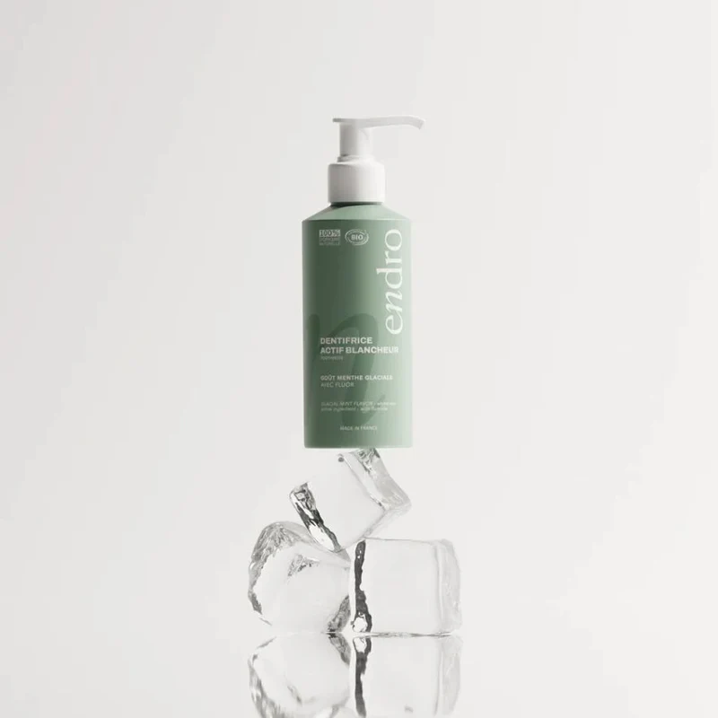 Dentifrice Actif Blancheur Menthe Glaciale - 175 g - Endro