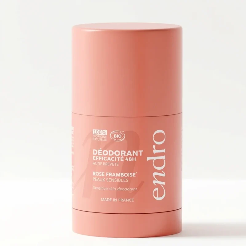 Déodorant Stick Rechargeable 50g - Parfum rose-framboise - Endro