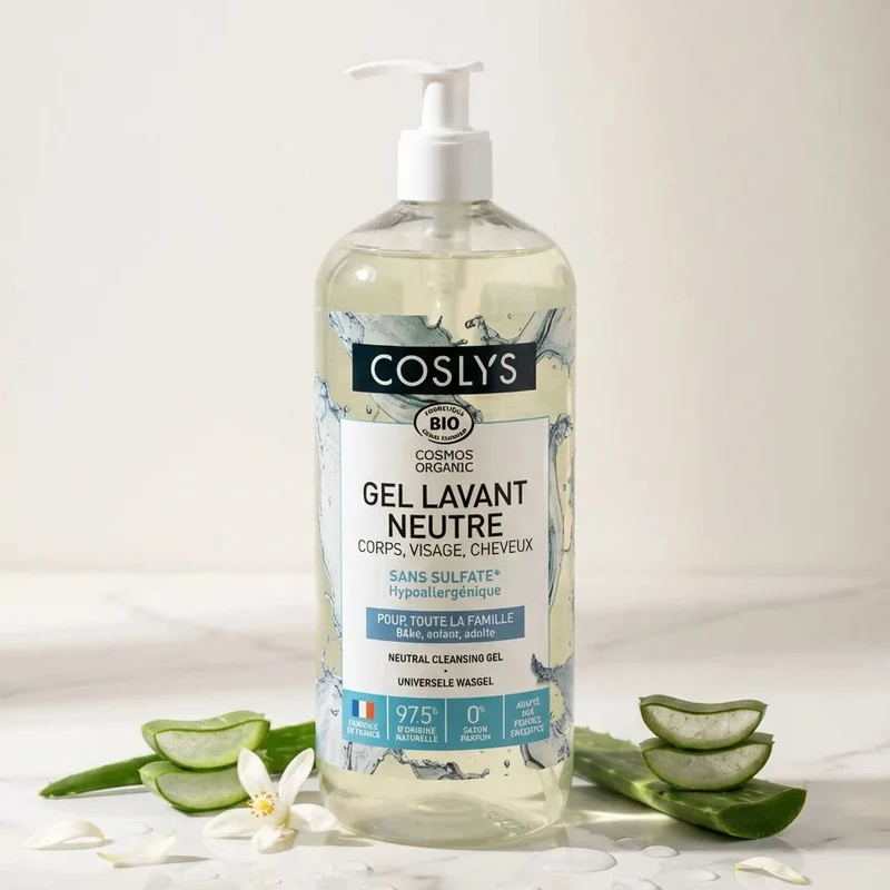 Gel lavant neutre Bio - 1L - Coslys