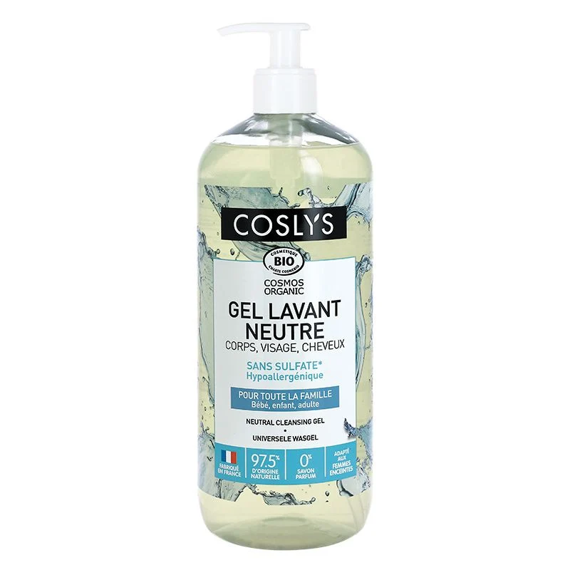 Gel lavant neutre Bio - 1L - Coslys