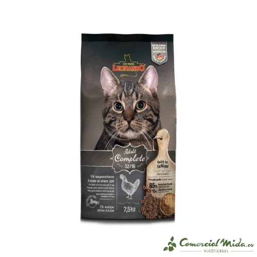LEONARDO Adult Complete 32/16 Aliment pour chats adultes