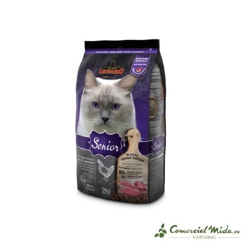 LEONARDO Senior Food pour chats âgés