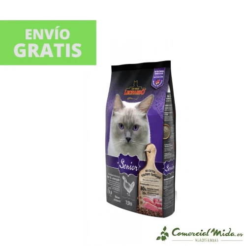 LEONARDO Senior Food pour chats âgés