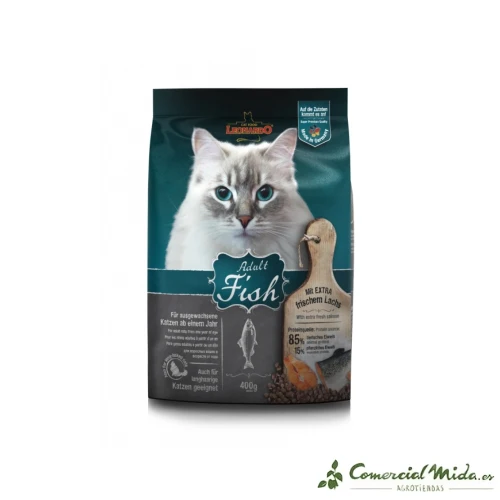 LEONARDO Adult Fish Nourriture pour chats adultes