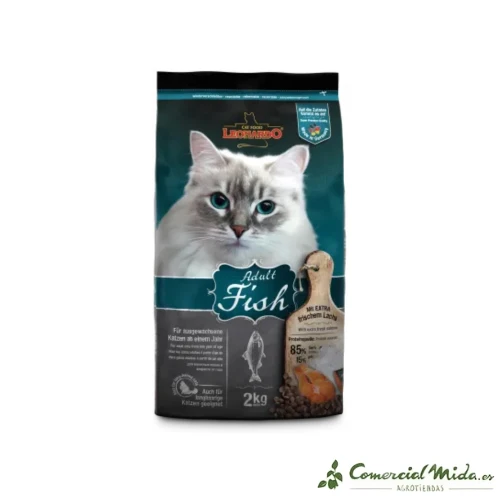 LEONARDO Adult Fish Nourriture pour chats adultes