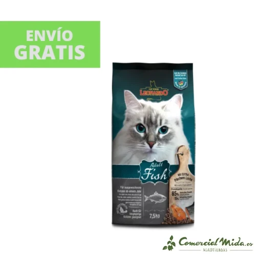 LEONARDO Adult Fish Nourriture pour chats adultes