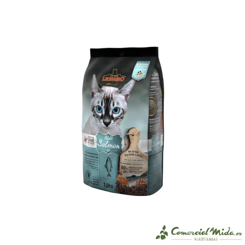 LEONARDO Adult GF Saumon, nourriture sans céréales pour chats adultes