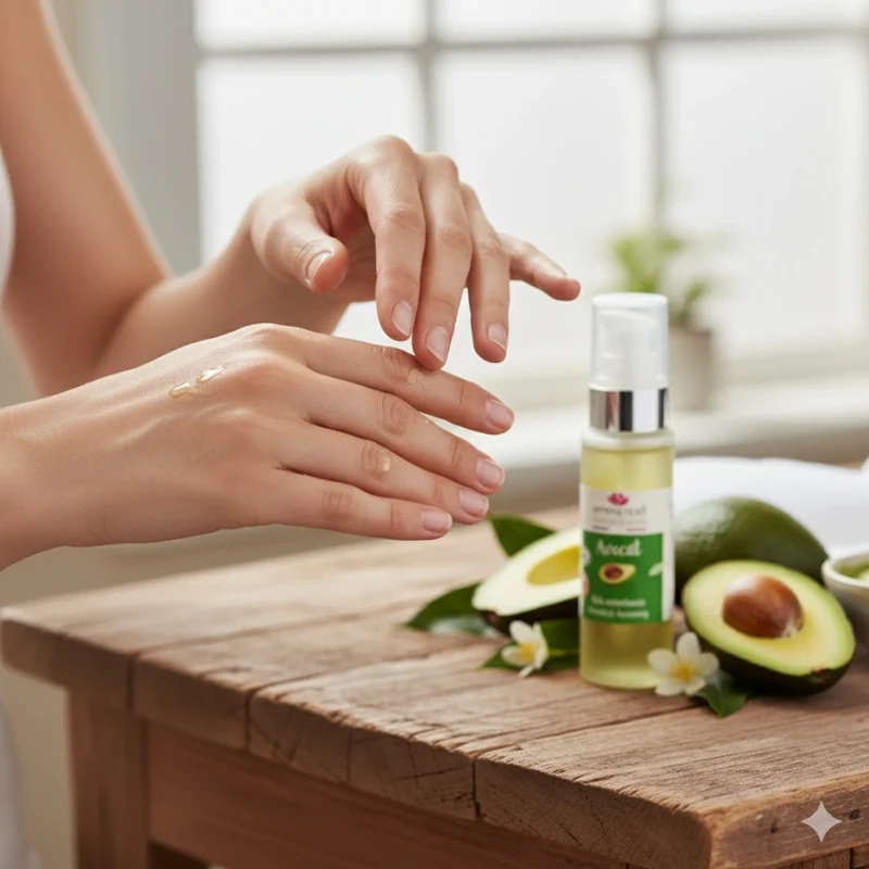 Huile d'avocat bio - 50 mL - Emma Noël