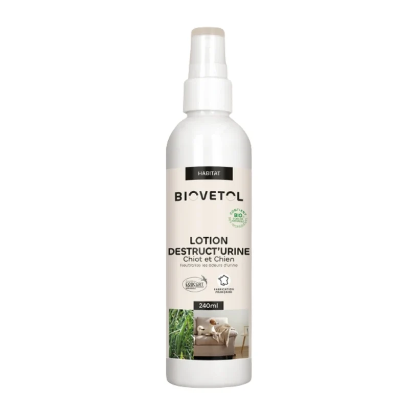 Desctr'Urine - Spray Destructeur d'odeur Urine Chien - Biovetol