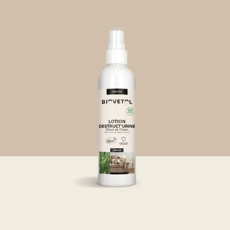Desctr'Urine - Spray Destructeur d'odeur Urine Chien - Biovetol