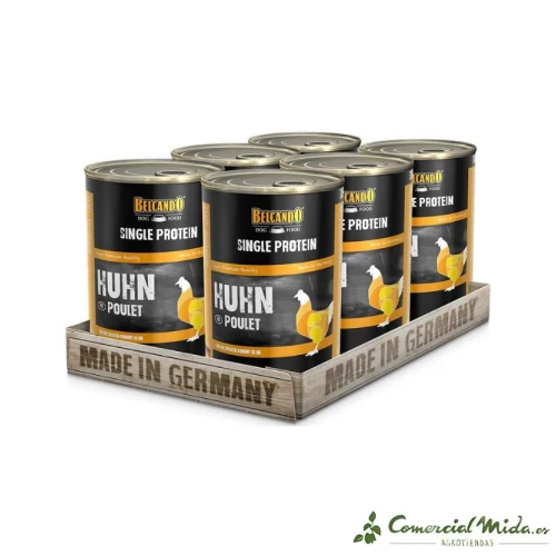 BELCANDO Complément alimentaire monoprotéiné au poulet pour chiens