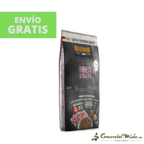 BELCANDO FINEST LIGHT Nourriture pour chiens adultes en surpoids