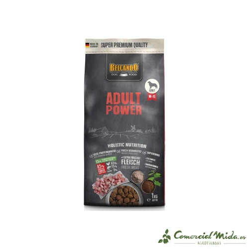 BELCANDO ADULT POWER Aliment pour chiens actifs et femelles gestantes