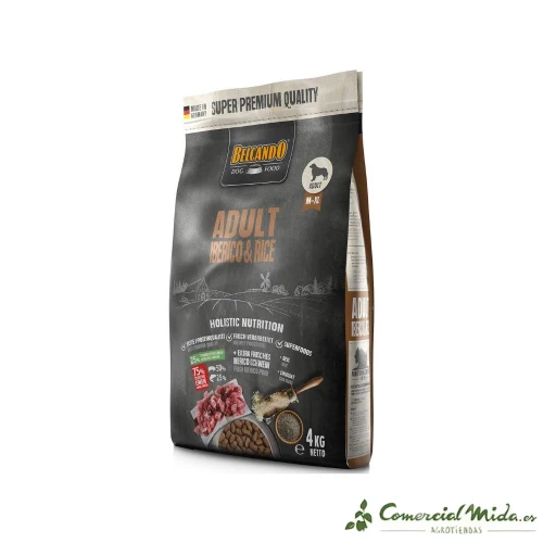 BELCANDO ADULT IBERICO & RIZ Croquettes pour chiens adultes