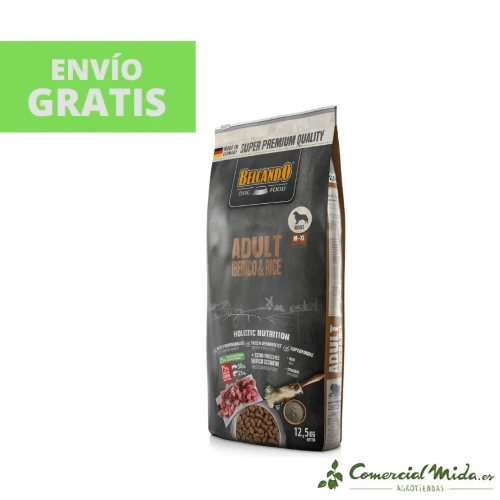 BELCANDO ADULT IBERICO & RIZ Croquettes pour chiens adultes