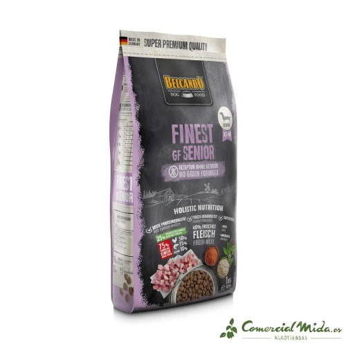 Nourriture pour chiens seniors BELCANDO FINEST GRAIN FREE SENIOR