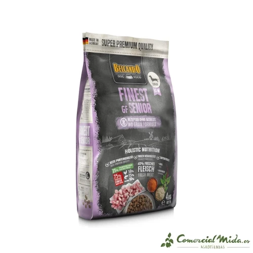 Nourriture pour chiens seniors BELCANDO FINEST GRAIN FREE SENIOR