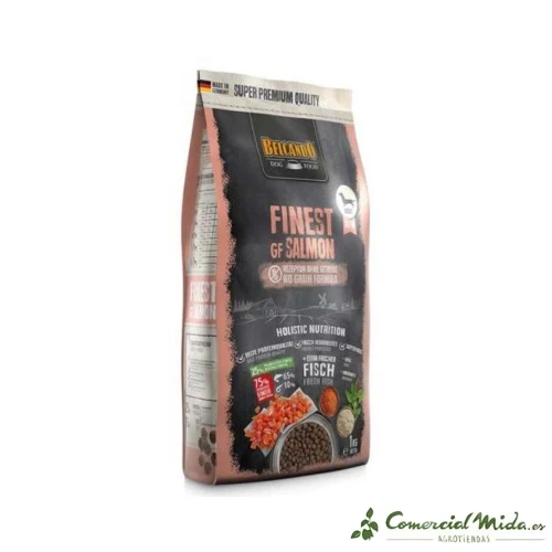 Nourriture pour chiens adultes BELCANDO FINEST SANS CÉRÉALES AU SAUMON