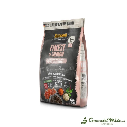 Nourriture pour chiens adultes BELCANDO FINEST SANS CÉRÉALES AU SAUMON
