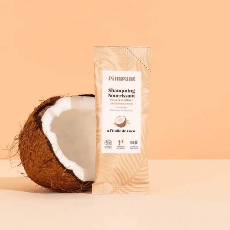 Kit découverte shampoing nourrissant Pimpant - Recharge et bouteille