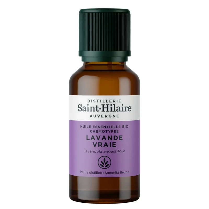 Huile Essentielle de Lavande Vraie Bio - Saint-Hilaire - 50 ml
