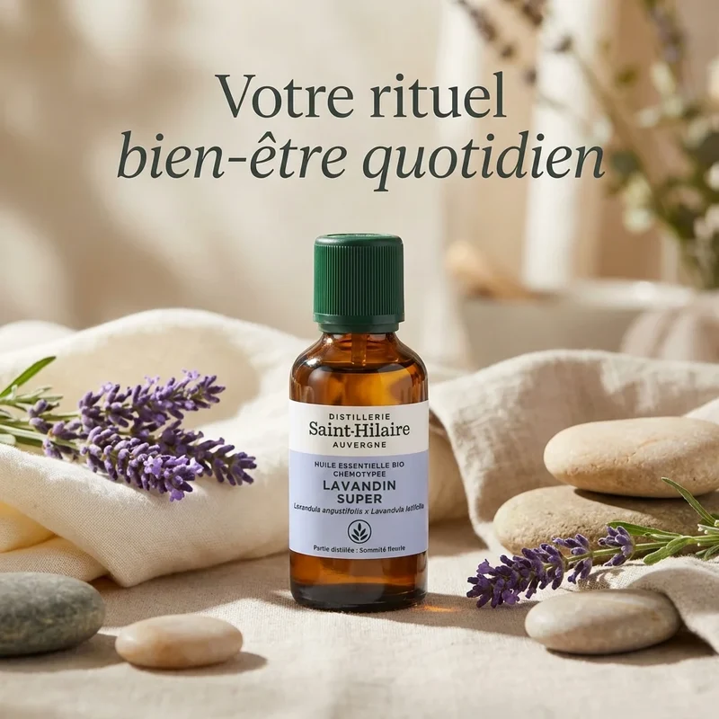Huile Essentielle de Lavandin Super Bio - Saint-Hilaire - 50 ml