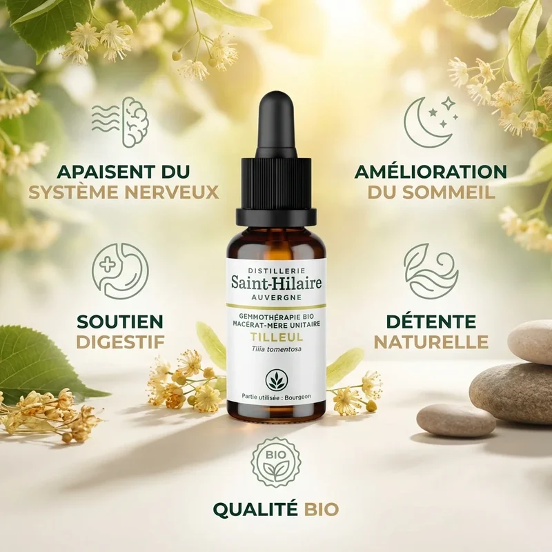 Macérât de Tilleul Bio - Saint-Hilaire - 30 ml