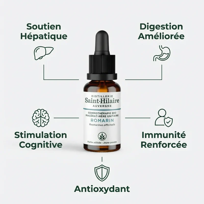 Macérât de Romarin Bio - Saint Hilaire - 30 ml