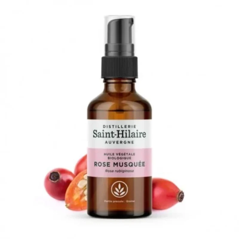 Huile Végétale de Rose musquée Bio - Saint-Hilaire - 50 ml