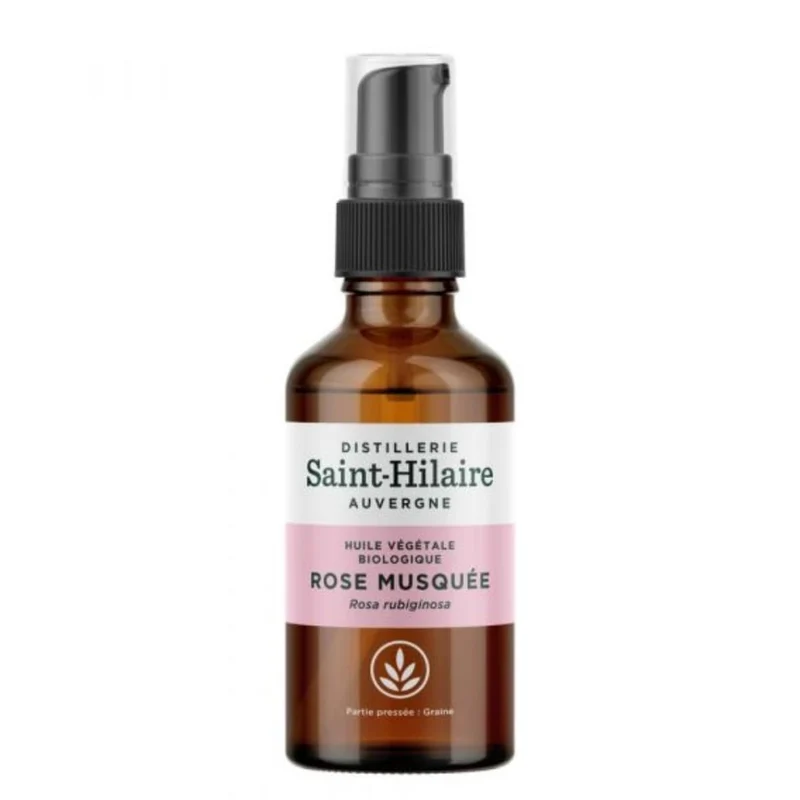 Huile Végétale de Rose musquée Bio - Saint-Hilaire - 50 ml