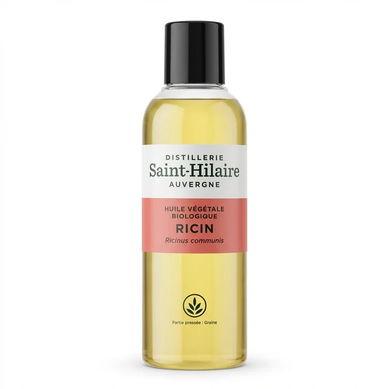 Huile Végétale de Ricin Bio - Saint-Hilaire - 200ml