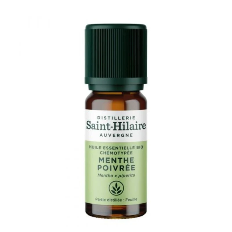 Huile Essentielle de Menthe poivrée Bio - Saint-Hilaire - 10 ml