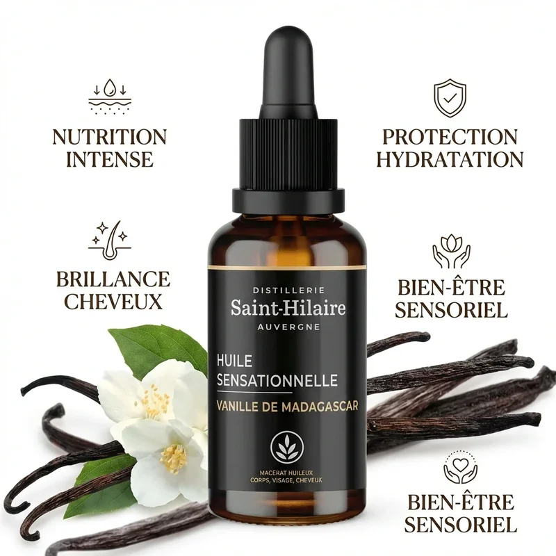 Huile de Macération Vanille Bio - Saint Hilaire - 30 ml