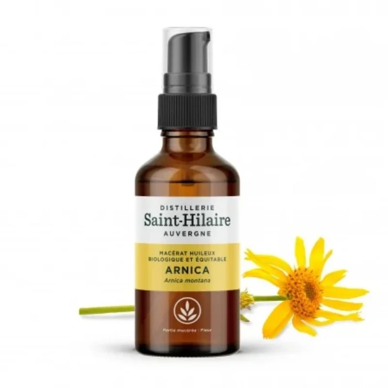 Huile Végétale d'Arnica Bio - Saint-Hilaire - 50ml