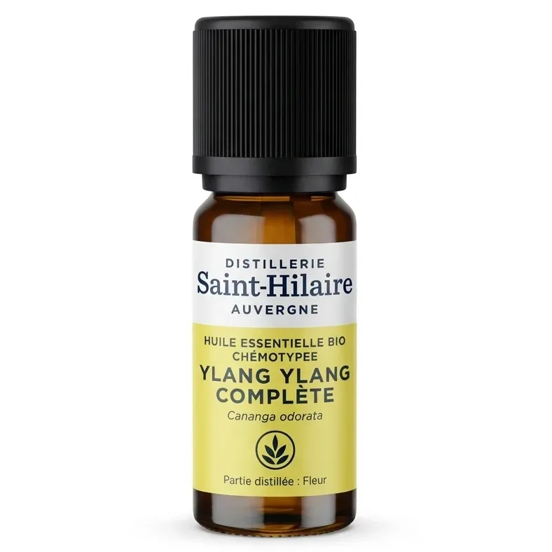 Huile Essentielle de Ylang Ylang complète Bio - Saint Hilaire - Flacon 10 ml