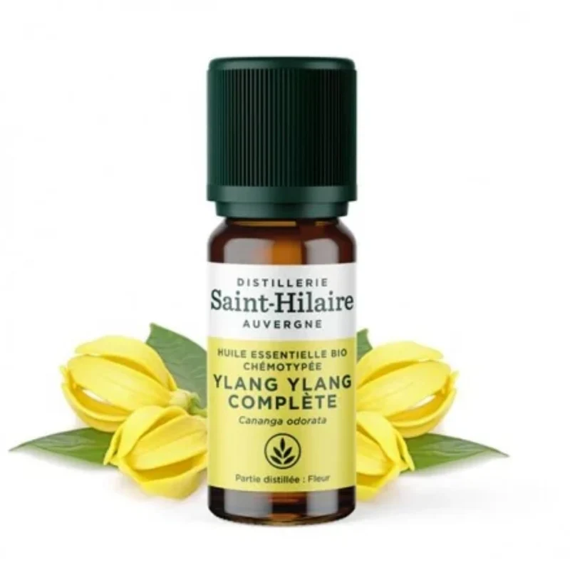 Huile Essentielle de Ylang Ylang complète Bio - Saint Hilaire - Flacon 10 ml