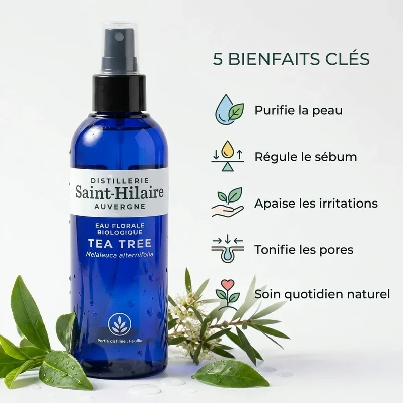 Eau Florale Tea Tree Bio - Saint-Hilaire - 200ml