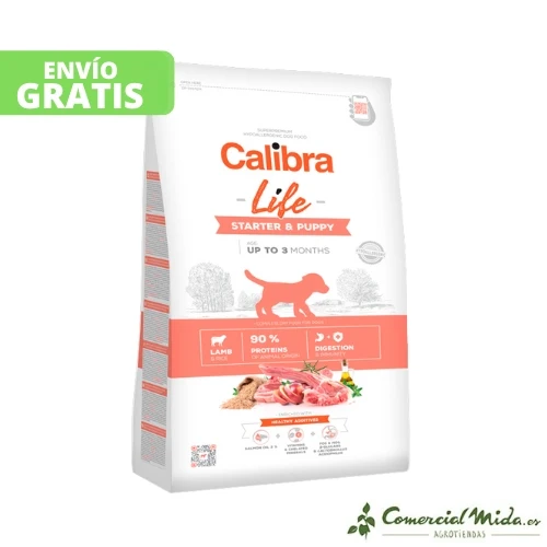 CALIBRA DOG LIFE STARTER & CHIOT AGNEAU