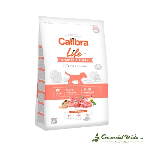 CALIBRA DOG LIFE STARTER & CHIOT AGNEAU