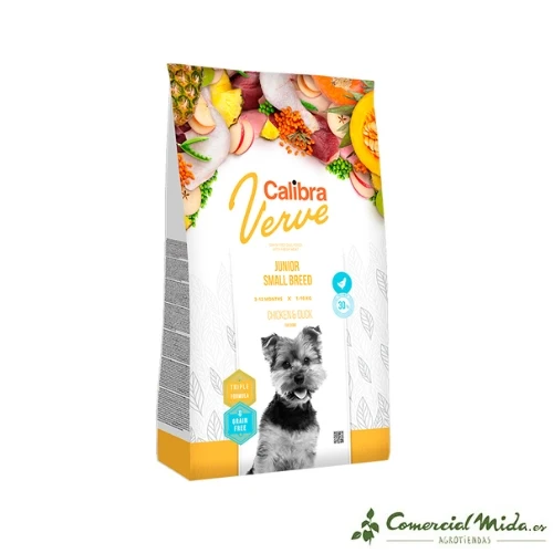 CALIBRA DOG GF VERVE JUNIOR CANARD POULET