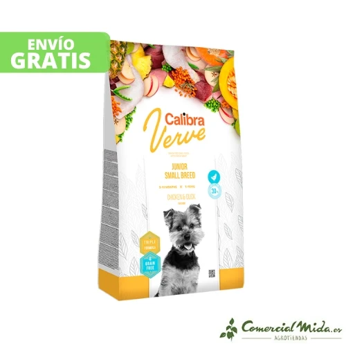 CALIBRA DOG GF VERVE JUNIOR CANARD POULET
