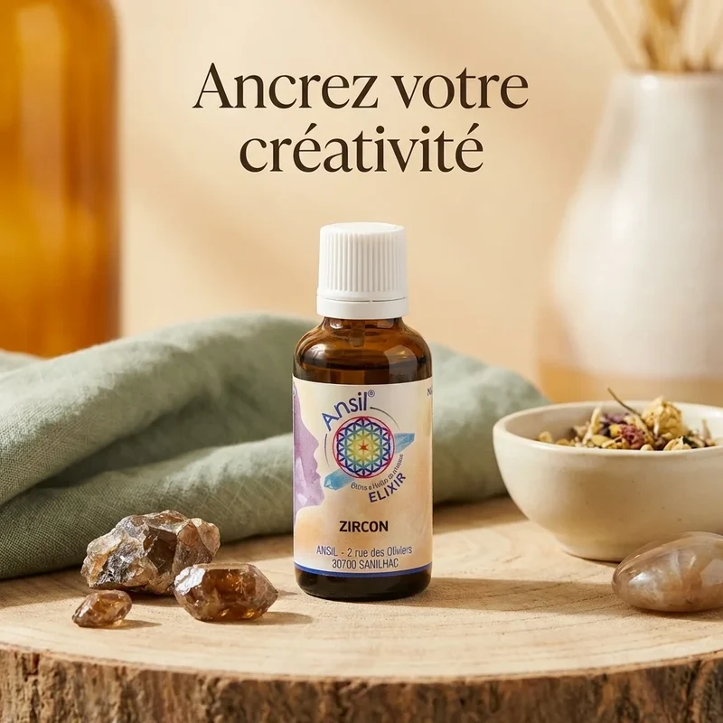 Zircon (élixir de cristal) - 30 ml - Ansil
