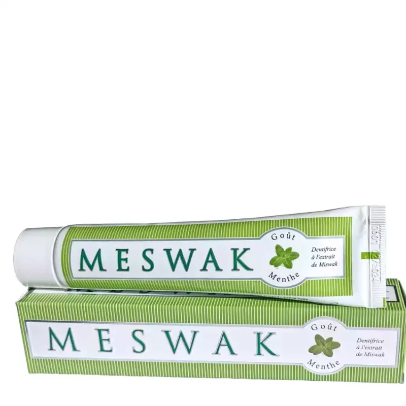 Dentifrice Meswak Ayurvédique - Goût menthe - 100g - Kerala Nature
