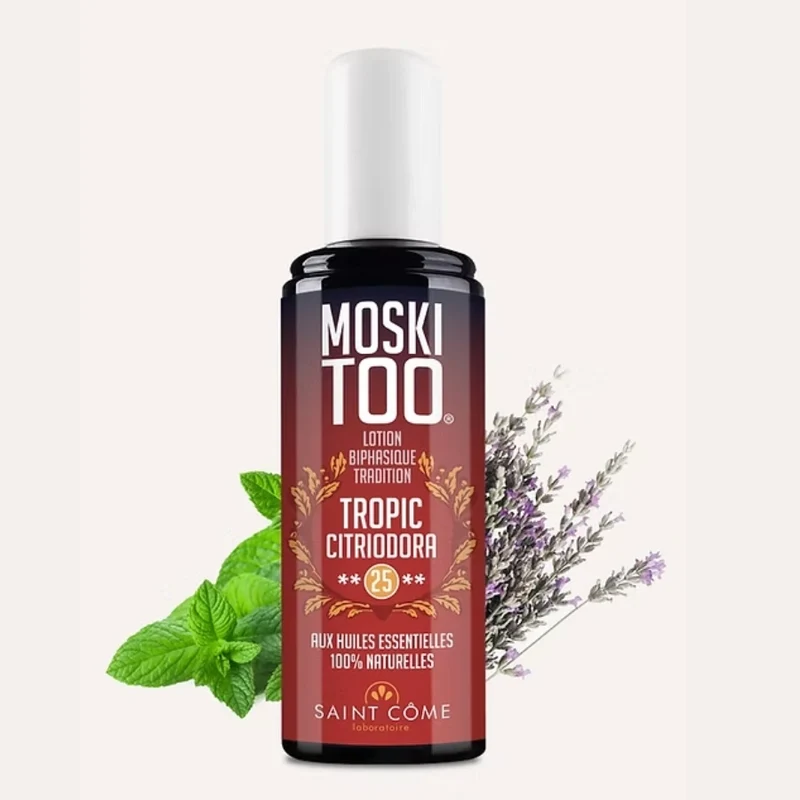 Spray anti-moustiques Moskitoo - 100ml - Laboratoire Saint Côme