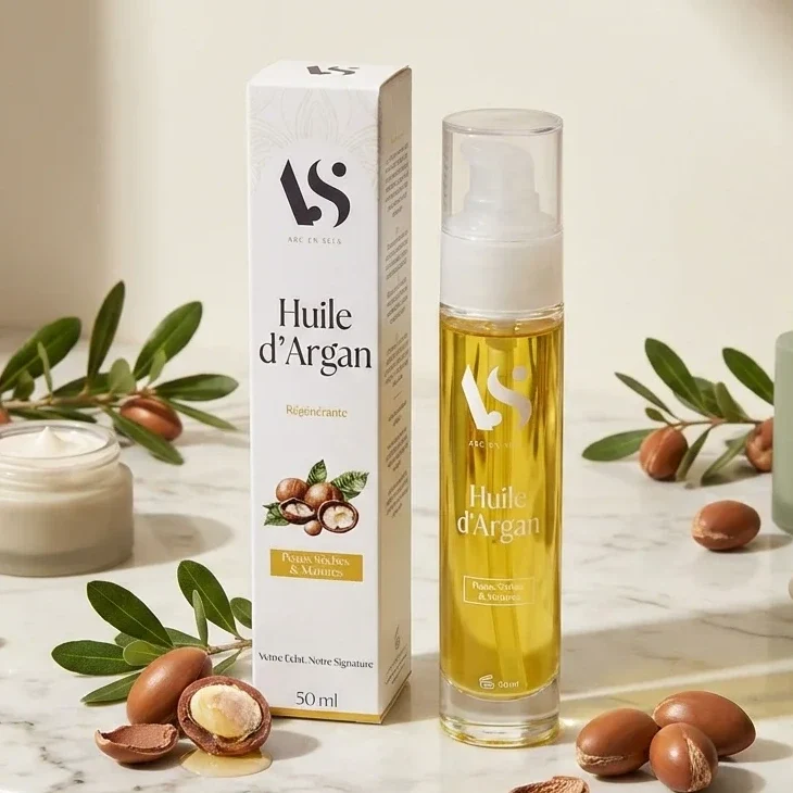Huile d’Argan Bio - Restructurant - 50 ml - Arc en Sels