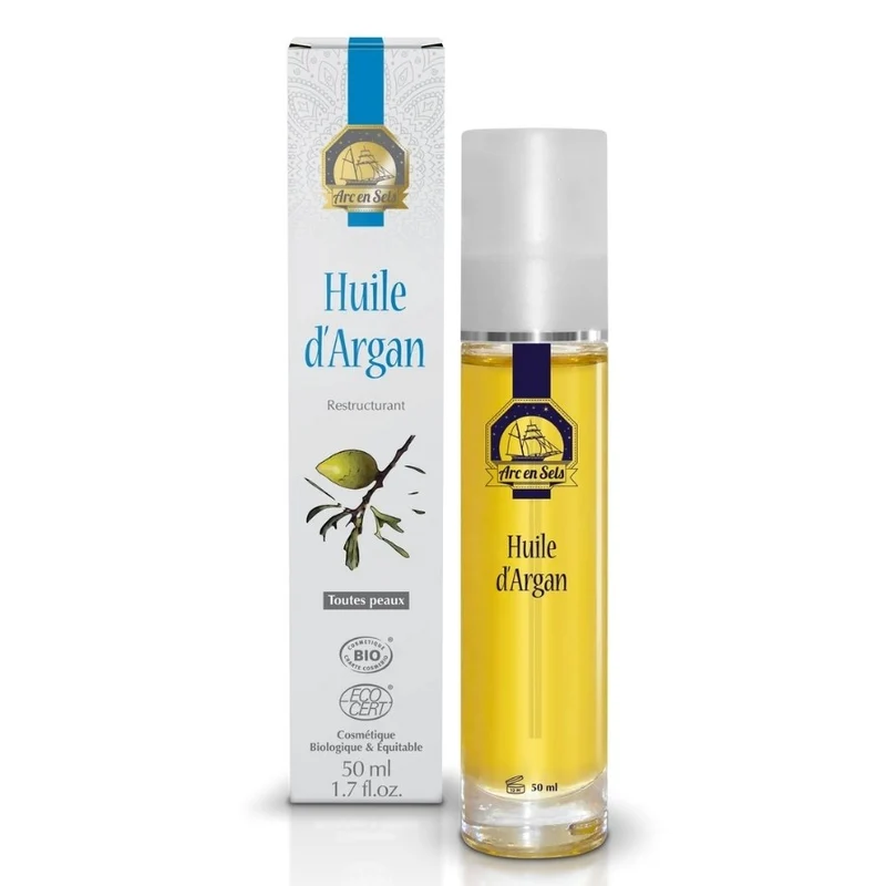 Huile d’Argan Bio - Restructurant - 50 ml - Arc en Sels