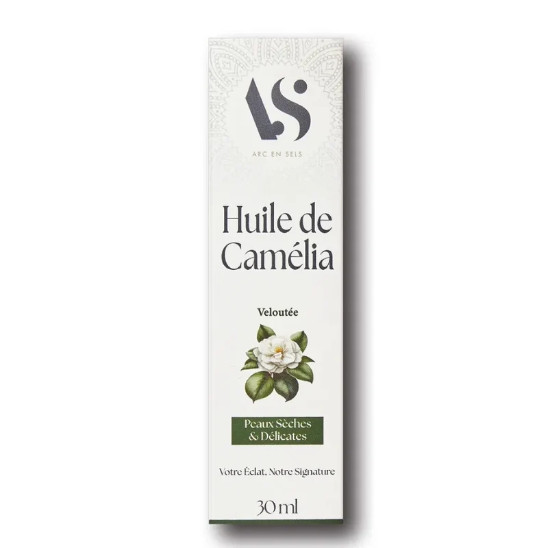 Huile de Camélia Bio - 30 ml - Arc en Sels