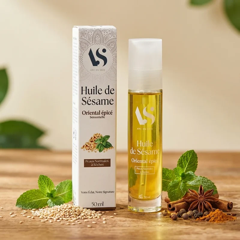 Huile de Sesame Oriental épicé bio - 50 ml - Arc en Sels