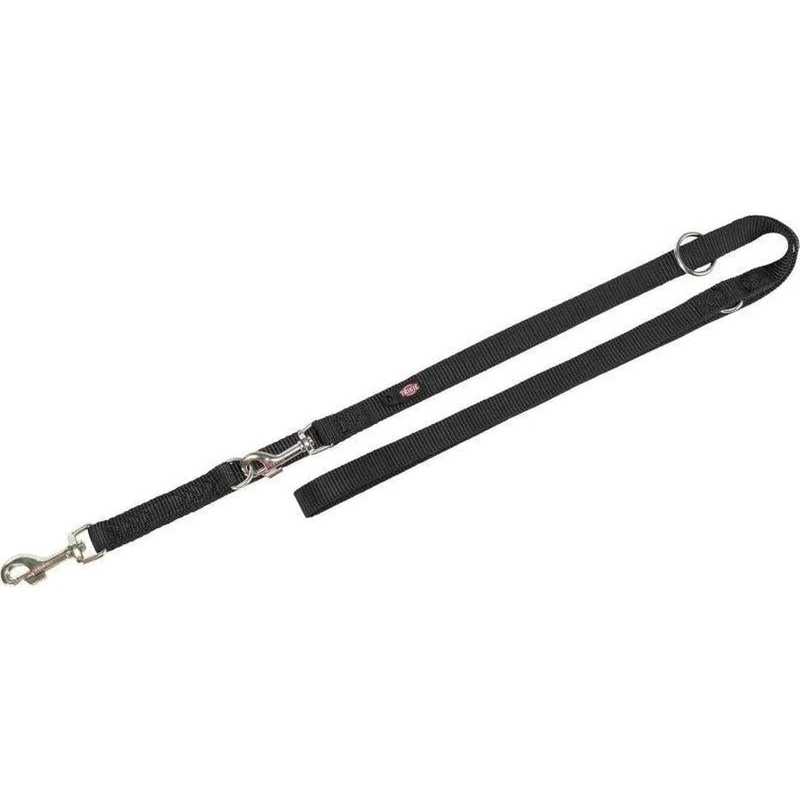 TRIXIE CityStyle laisse 3 positions en PVC S-M 2m noir